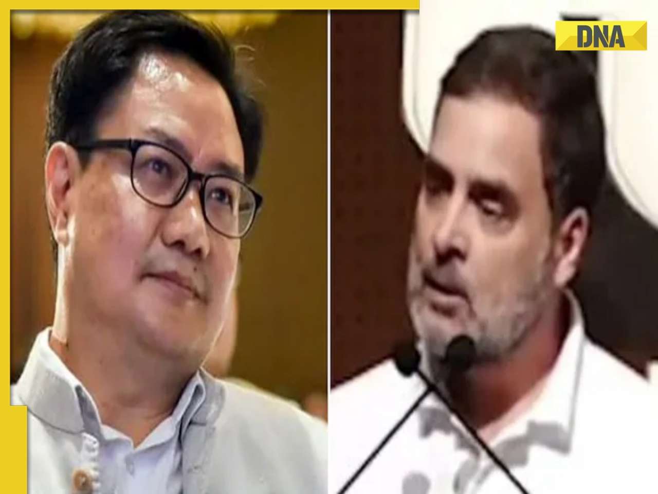 ‘Bal buddhi’: Kiren Rijiju critica a Rahul Gandhi por su comentario de que ‘no hay dalits, tribales ni OBC en la lista de Miss India’