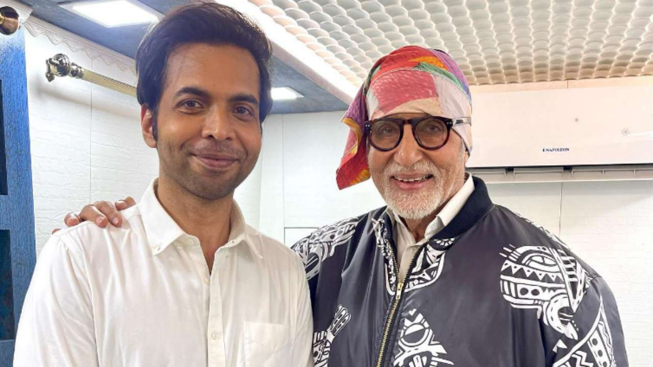 Abhishek Banerjee with Amitabh Bachchan