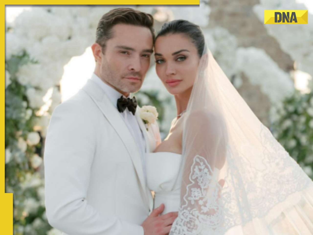 Amy Jackson y Ed Westwick se casan en Italia; comparten las primeras fotos de una boda de ensueño: “El viaje acaba de comenzar”