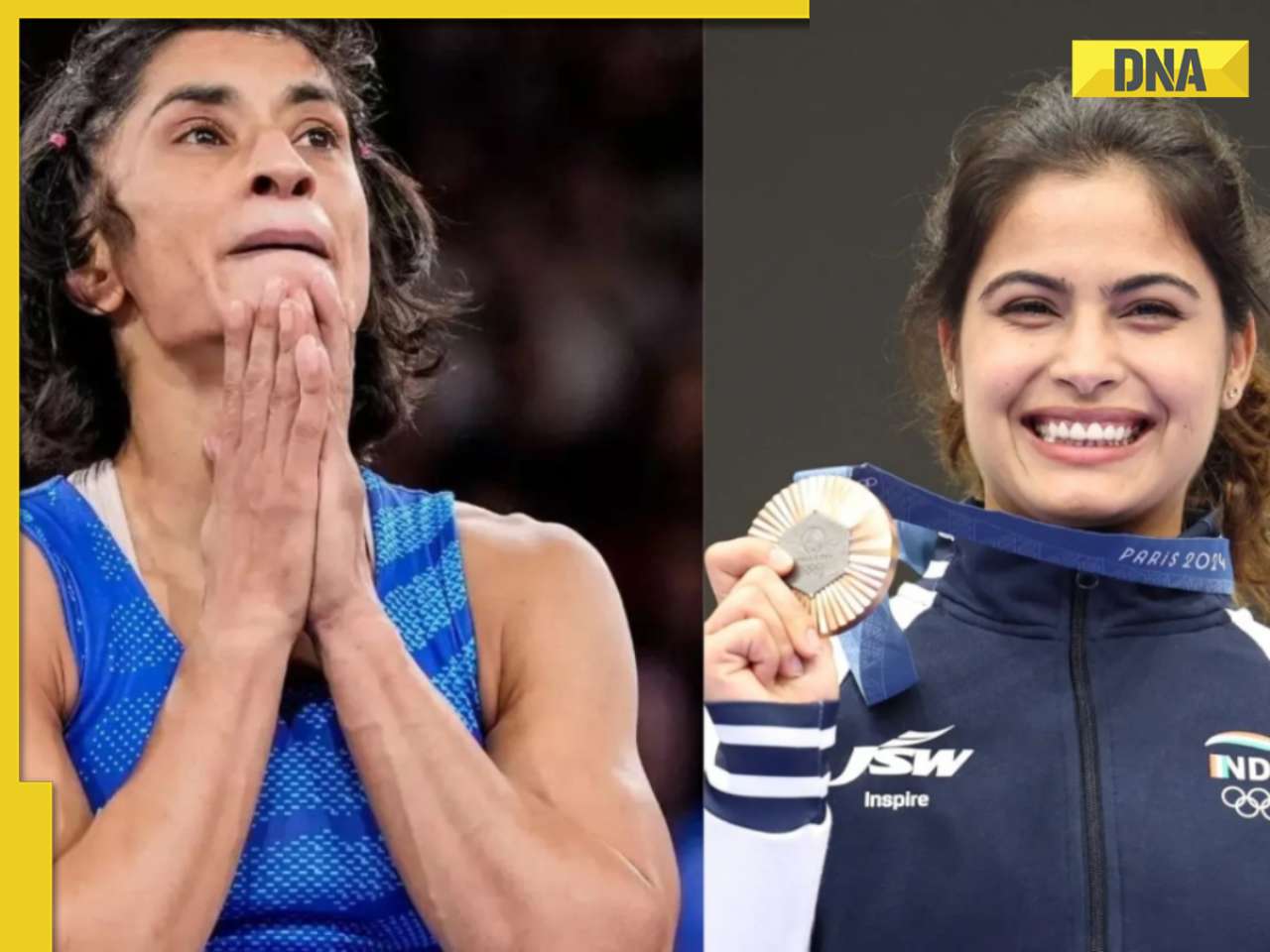 Manu Bhaker's net worth before Olympics was Rs 60 lakh, Vinesh's net worth was Rs 5 crore, their current net worth is...