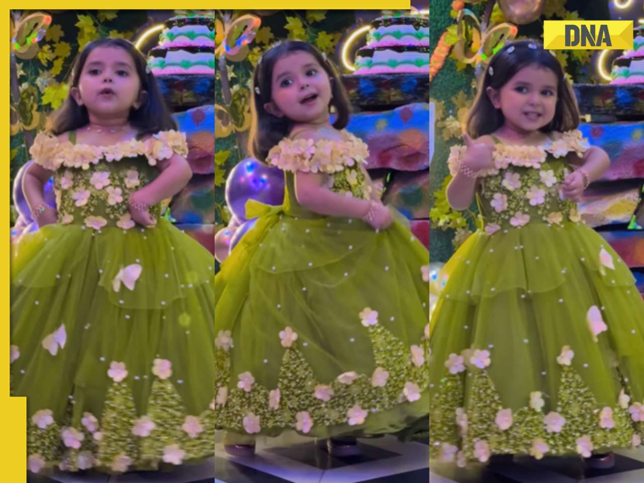 Viral video: Little girl steals hearts with her adorable dance to 'Birthday', watch