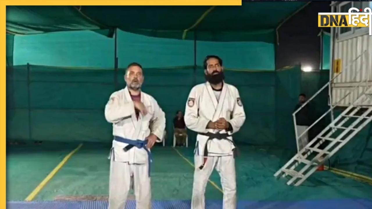 Rahul Gandhi ने दिखाए कराटे के मूव्स, वीडियो शेयर कर बोले Black Belt हूं 