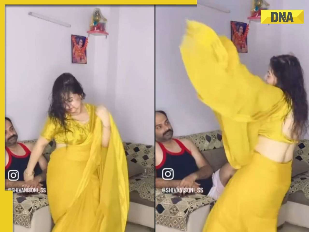 Viral video: Woman's hot dance to 'Kate Nahi Katate' for husband impresses internet, watch