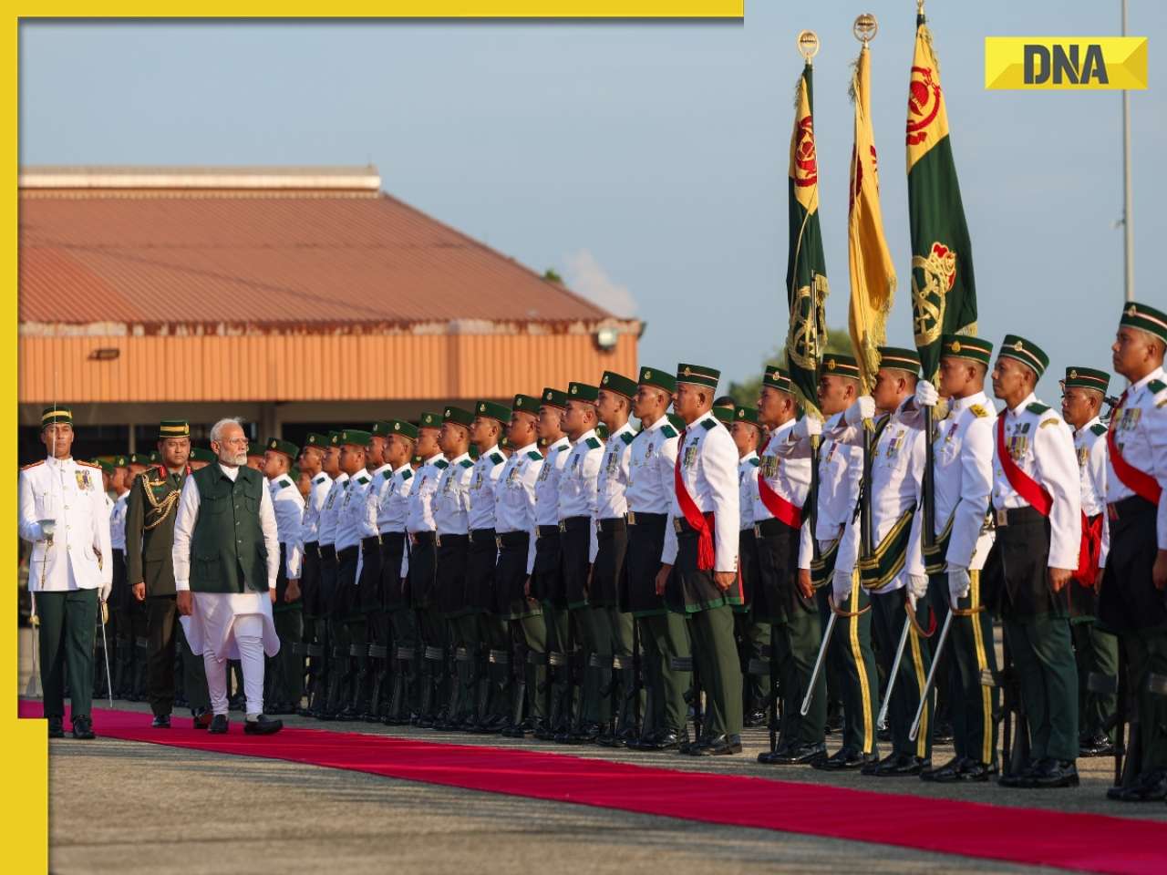 'Looking forward to...': PM Modi lands in Brunei, receives warm welcome from crown prince 