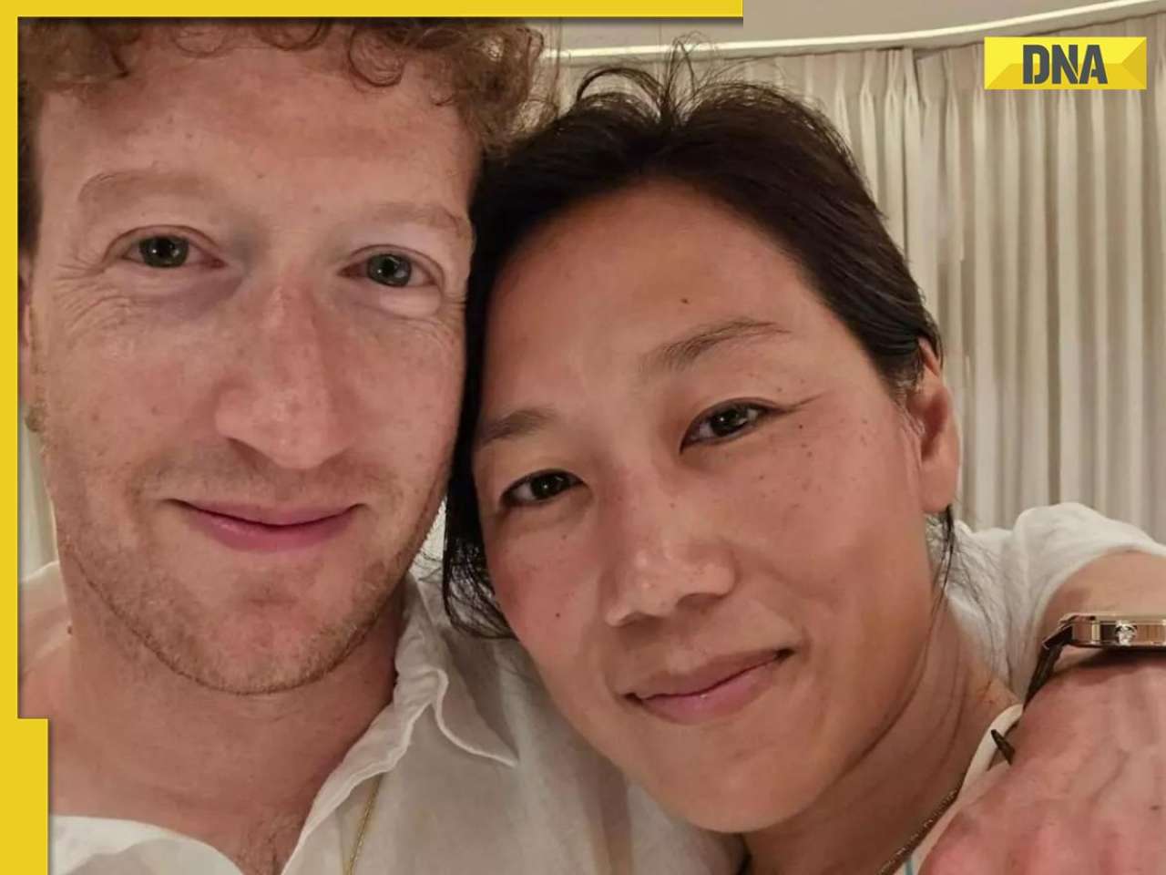 Meta CEO Mark Zuckerberg wears watch worth Rs 1.18 crore of this brand in selfie with Priscilla Chan