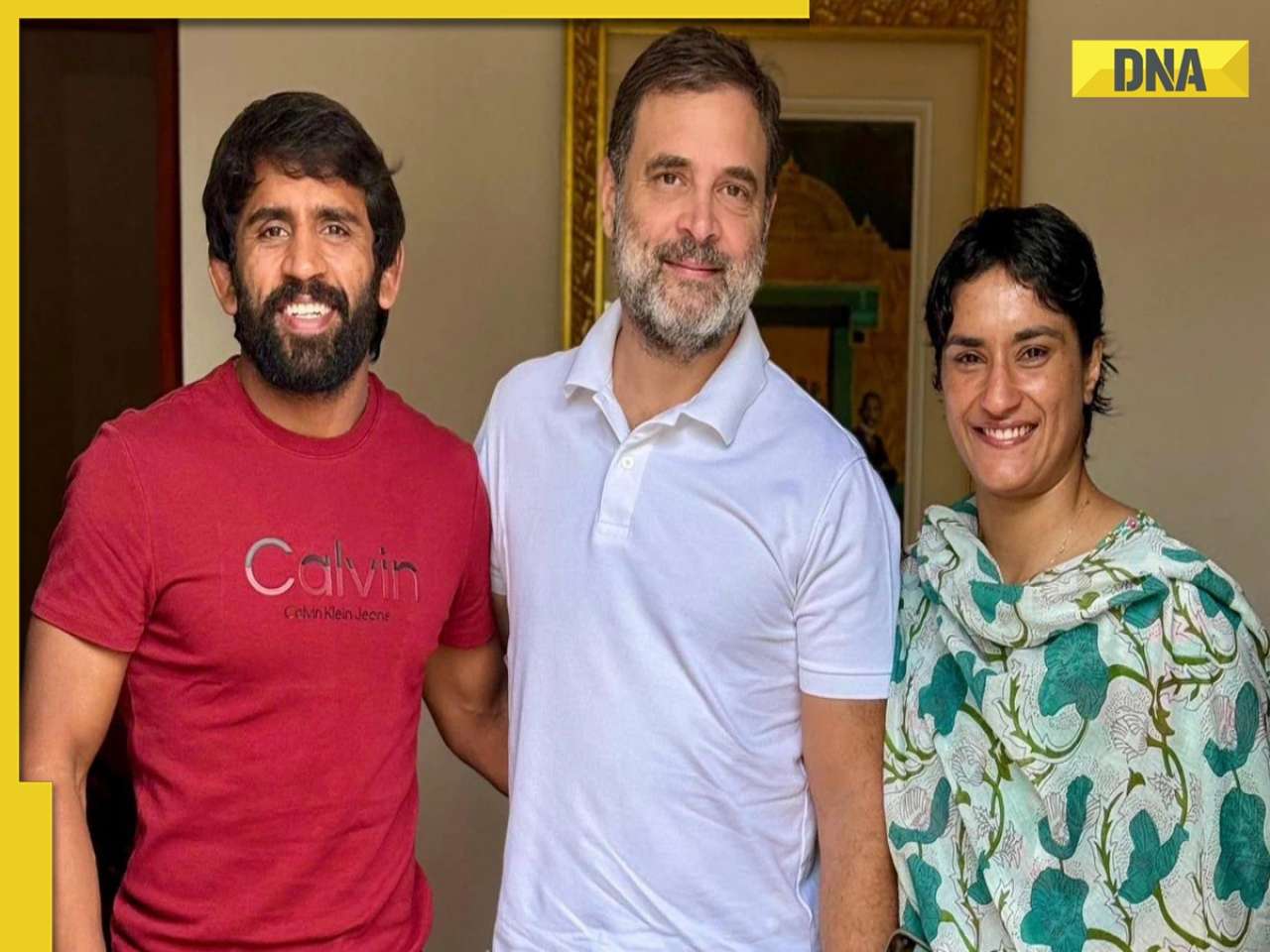 Olympians Vinesh Phogat, Bajrang Punia join Congress ahead of Haryana Assembly Elections