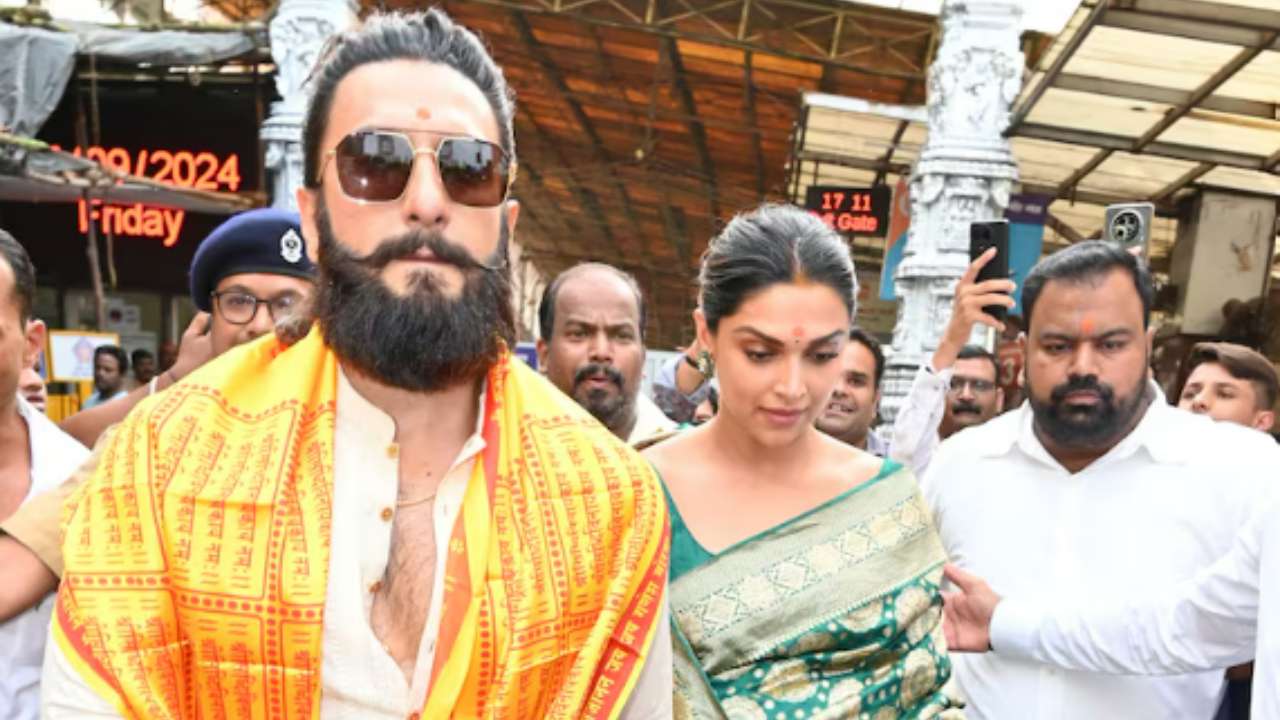 Deepika Padukone and Ranveer Singh seek blessings for their baby