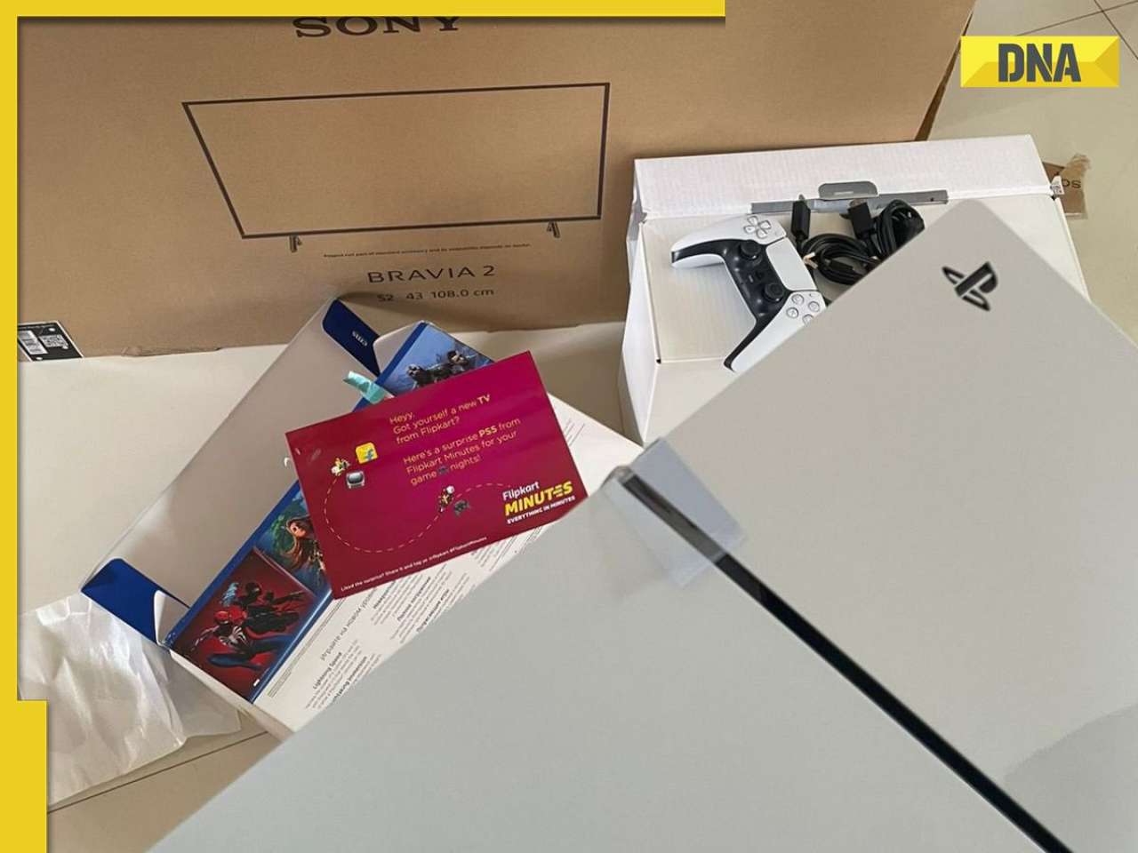 Is Flipkart Minutes the new Santa? Bengaluru man gets free PS5 with TV order