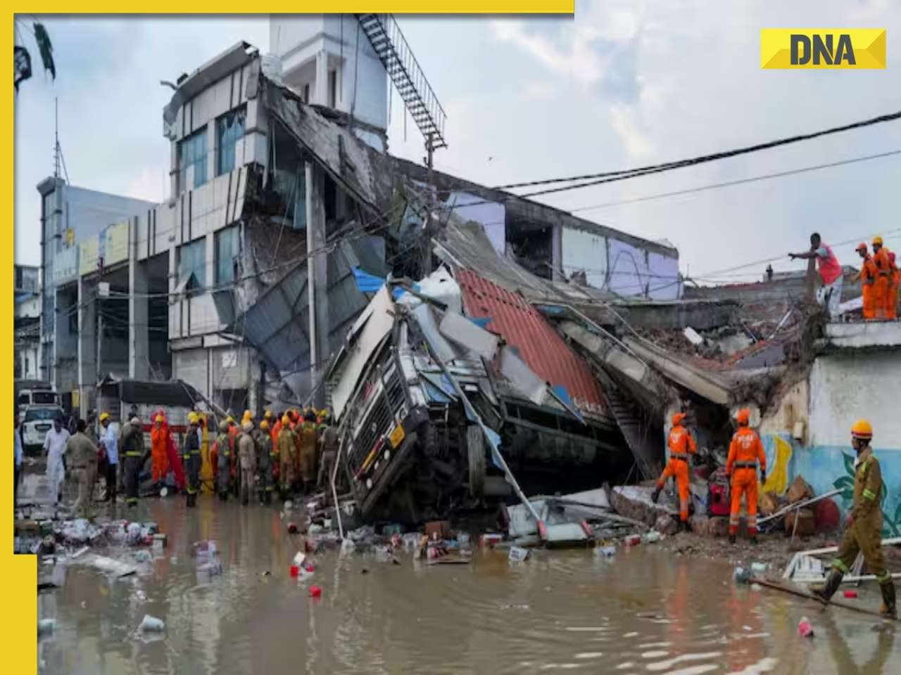 Lucknow building collapse: Uttar Pradesh CM Yogi Adityanath took cognisance of the building collapse incident and instructed officials to hasten the relief efforts.