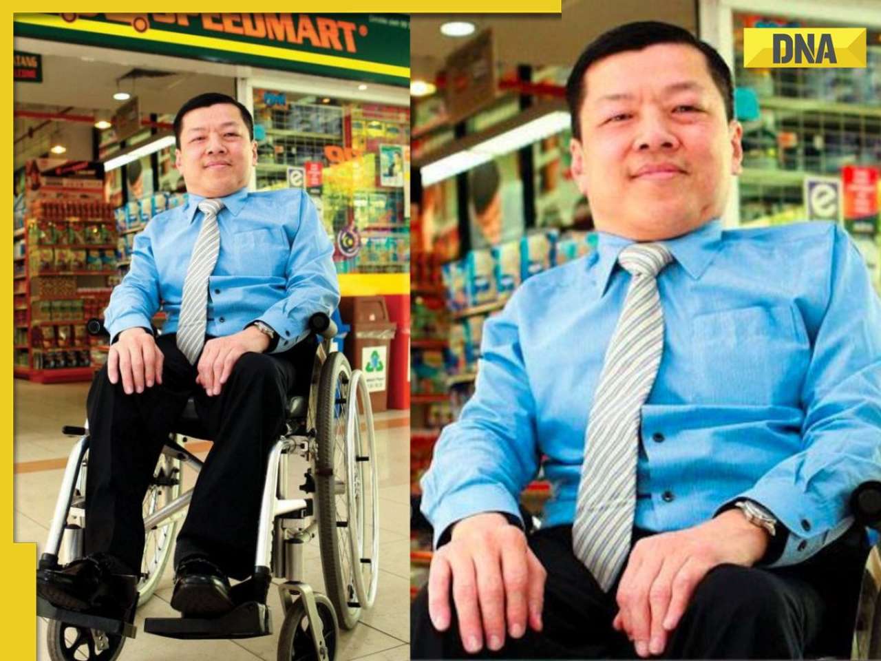 Meet man with polio, who used to sell snacks at roadside, now a billionaire with net worth of Rs 273900 crore, he is...