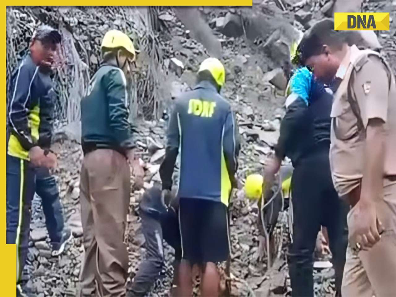 Uttarakhand landslide: 5 dead in Sonprayag, 3 injured, rescue operations underway