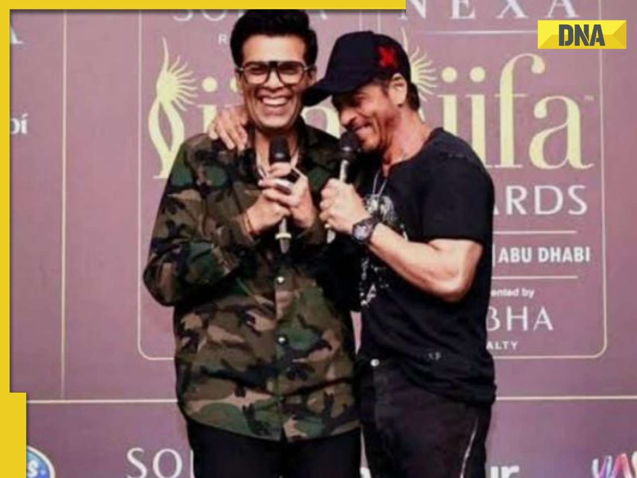 Shah Rukh Khan takes a dig at Karan Johar for hosting Koffee With Karan, IIFA: 'Mere bhai tu kitna...'