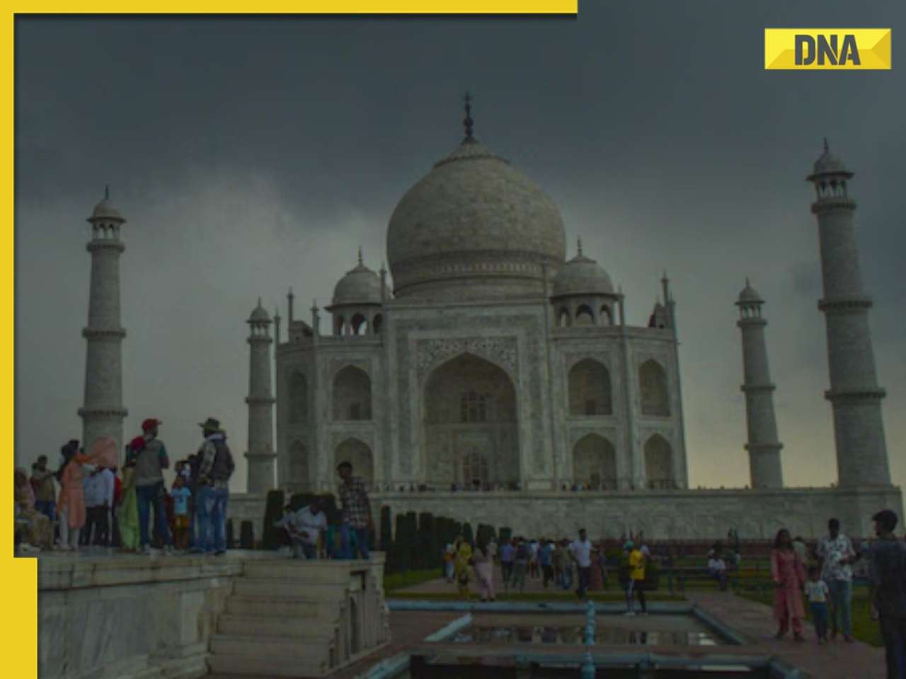 Water leakage in main dome of Taj Mahal due to rain, ASI claims...