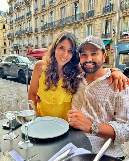 Rohit Sharma's wife Ritika Sajdeh