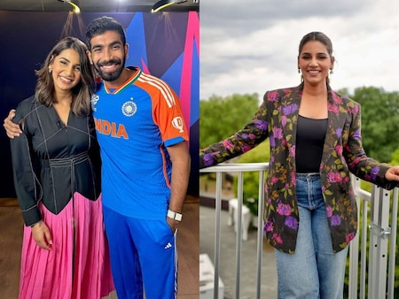 Jasprit Bumrah’s wife Sanjana Ganesan