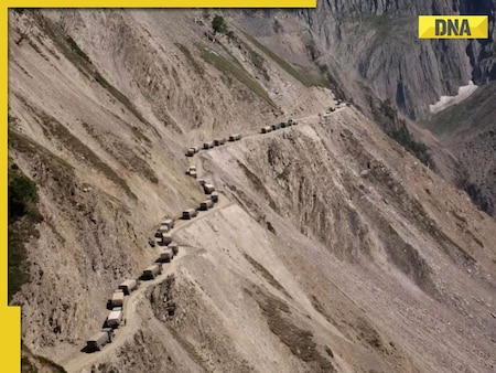 World's highest motorable road is located in India, it's built at a height of over... 