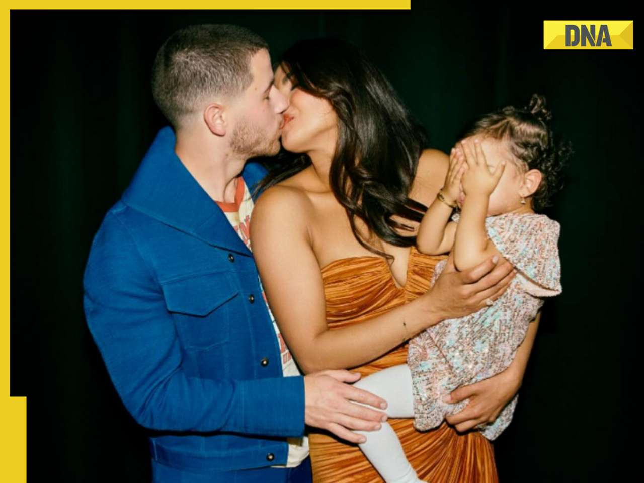 Priyanka Chopra kisses Nick Jonas as Malti Marie closes her eyes; see more family pics from singer's London concert