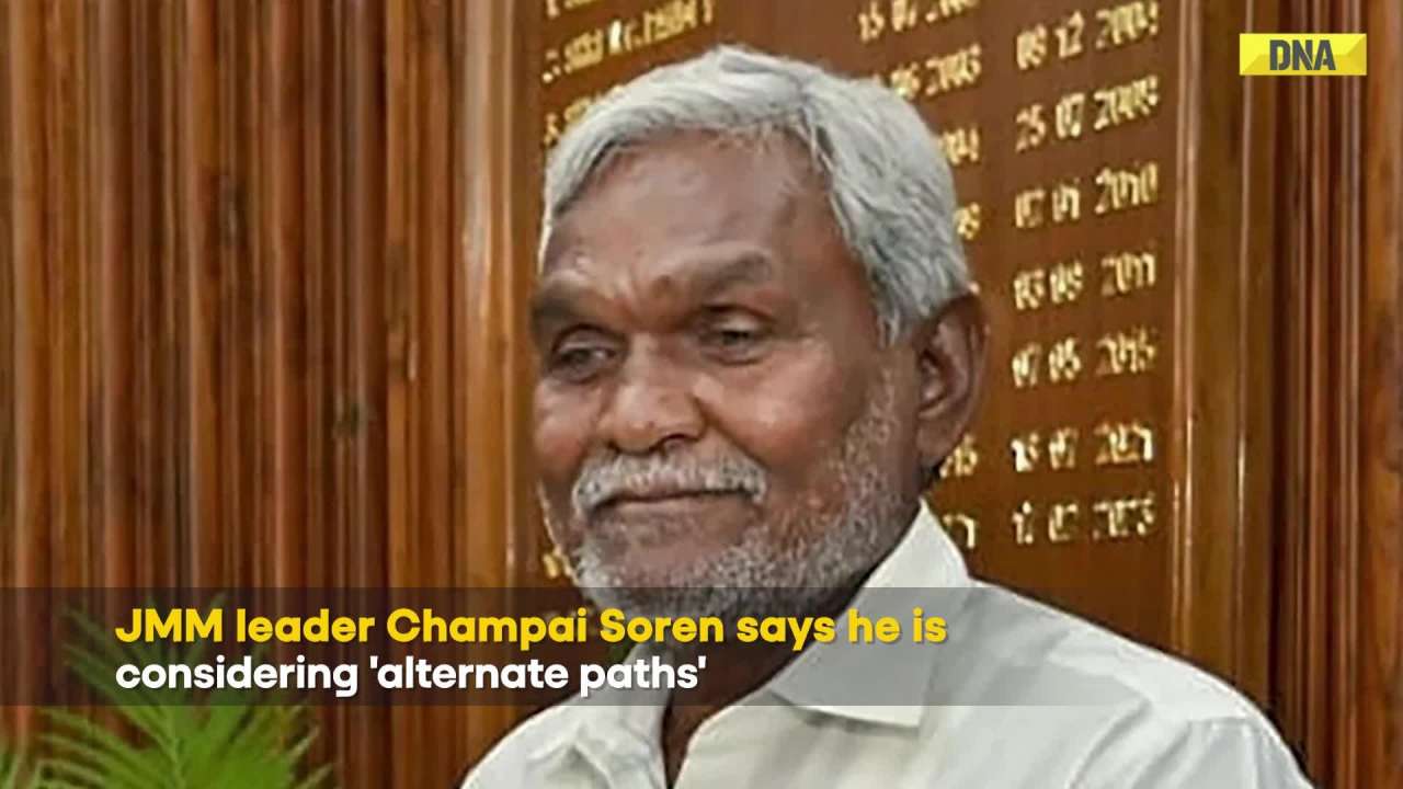 Former Jharkhand CM Champai Soren Signals Possible BJP Alliance, Is Hemant Soren's Govt At Risk?