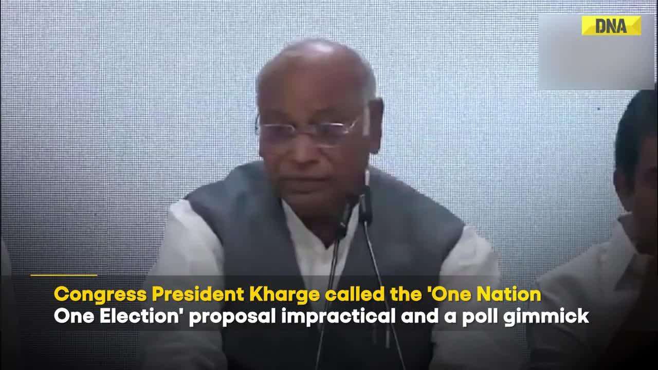 Congress President Kharge Slams & Opposes 'One Nation, One Election' Proposal, Calls It Impractical