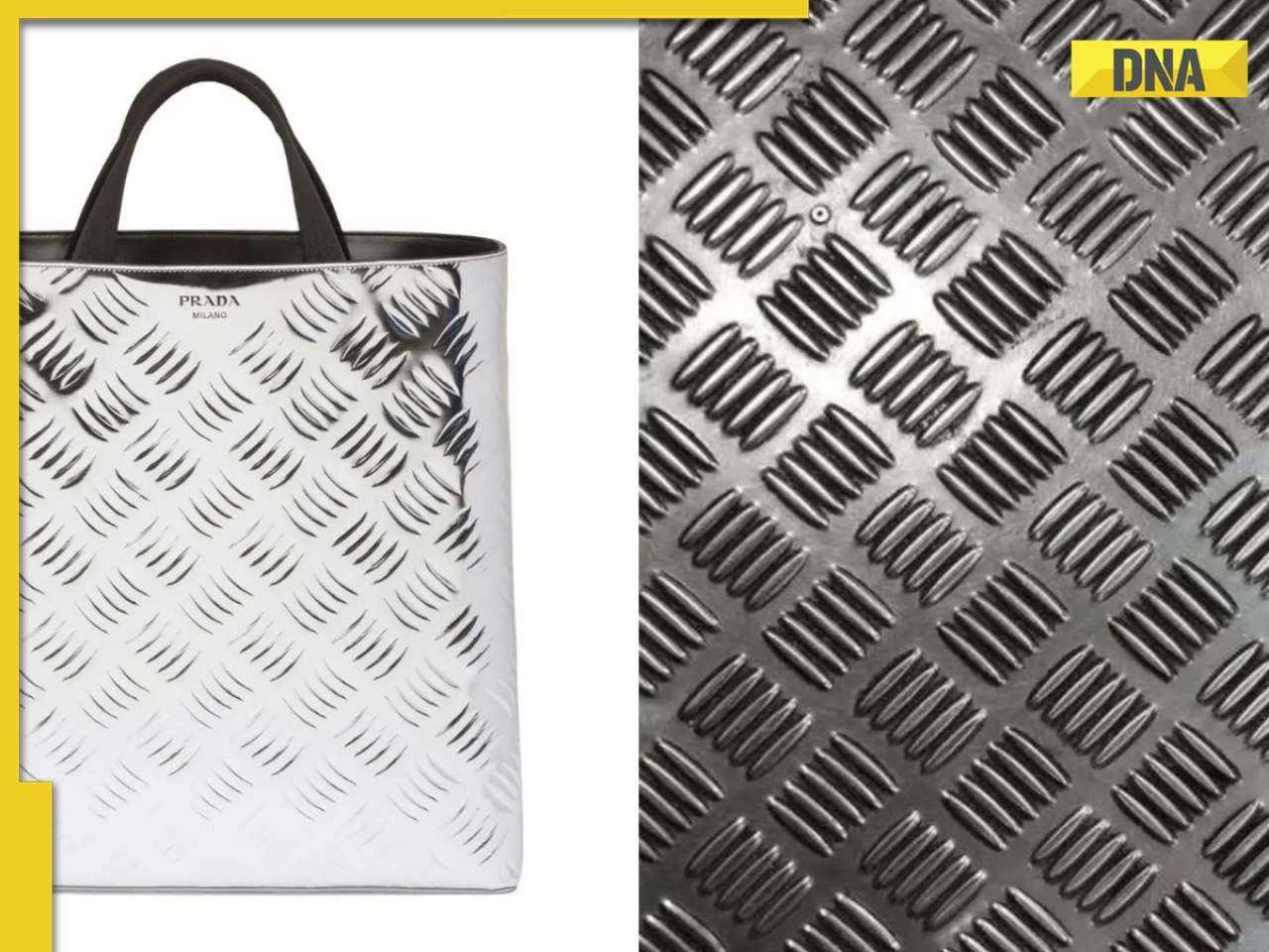 Just looking at it. Netizens slams Prada new metallic tote bag for men worth Rs 2.5 lakhs