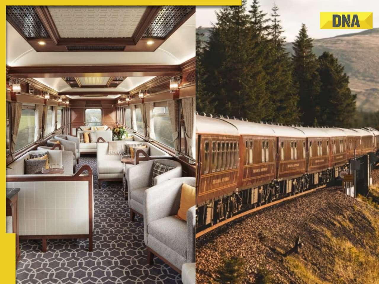 Most luxurious train rides in the world 