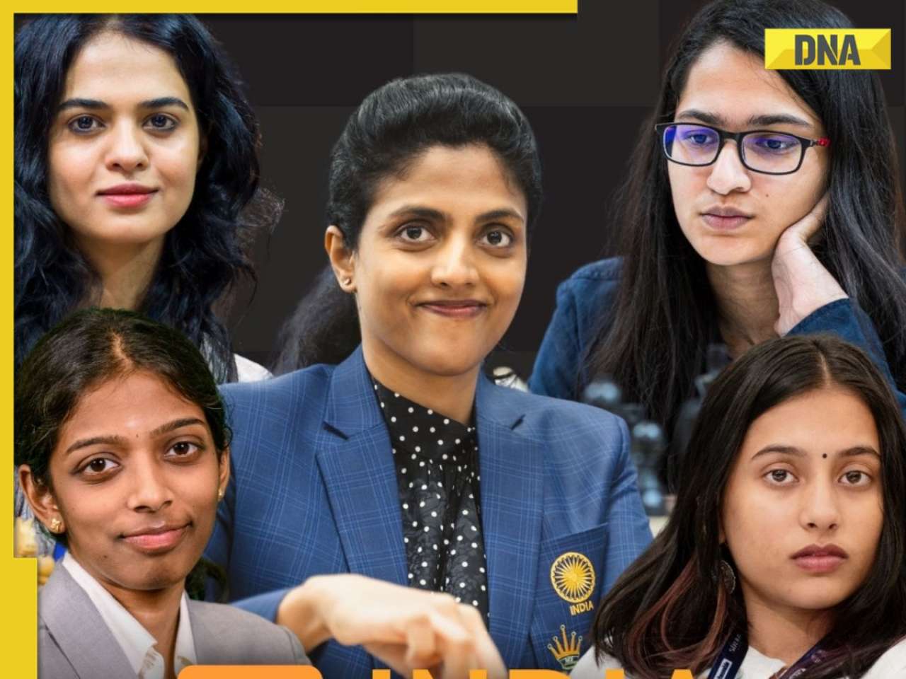 Indian women's chess team wins historic gold at Chess Olympiad 2024