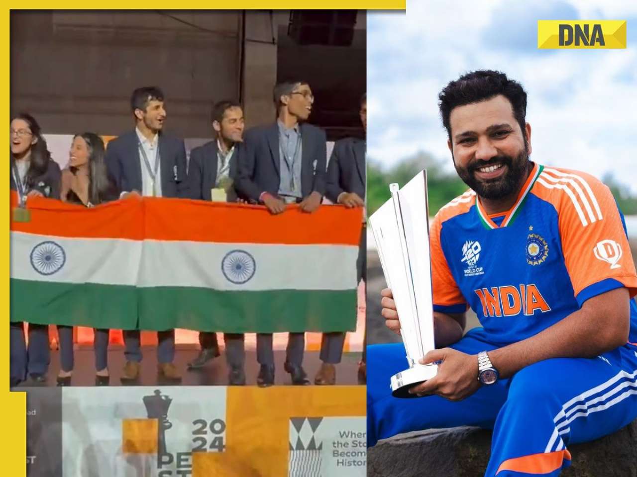 Watch: Indian chess players recreate Rohit Sharma’s victory dance to celebrate historic double gold at Olympiad 2024