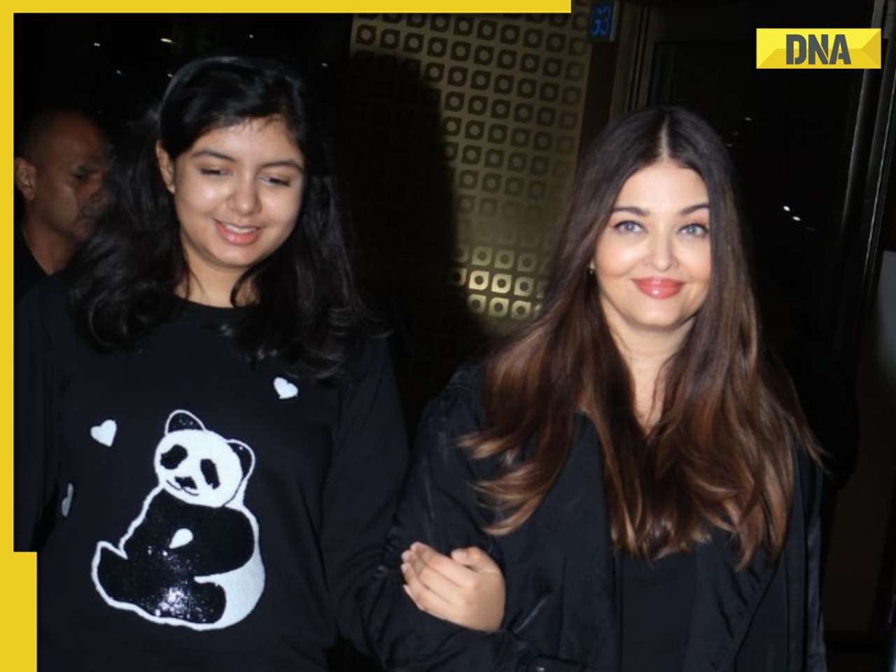 Watch: Aishwarya Rai Bachchan returns with Aaradhya after mesmerising fans in Paris, poses with paps at Mumbai airport