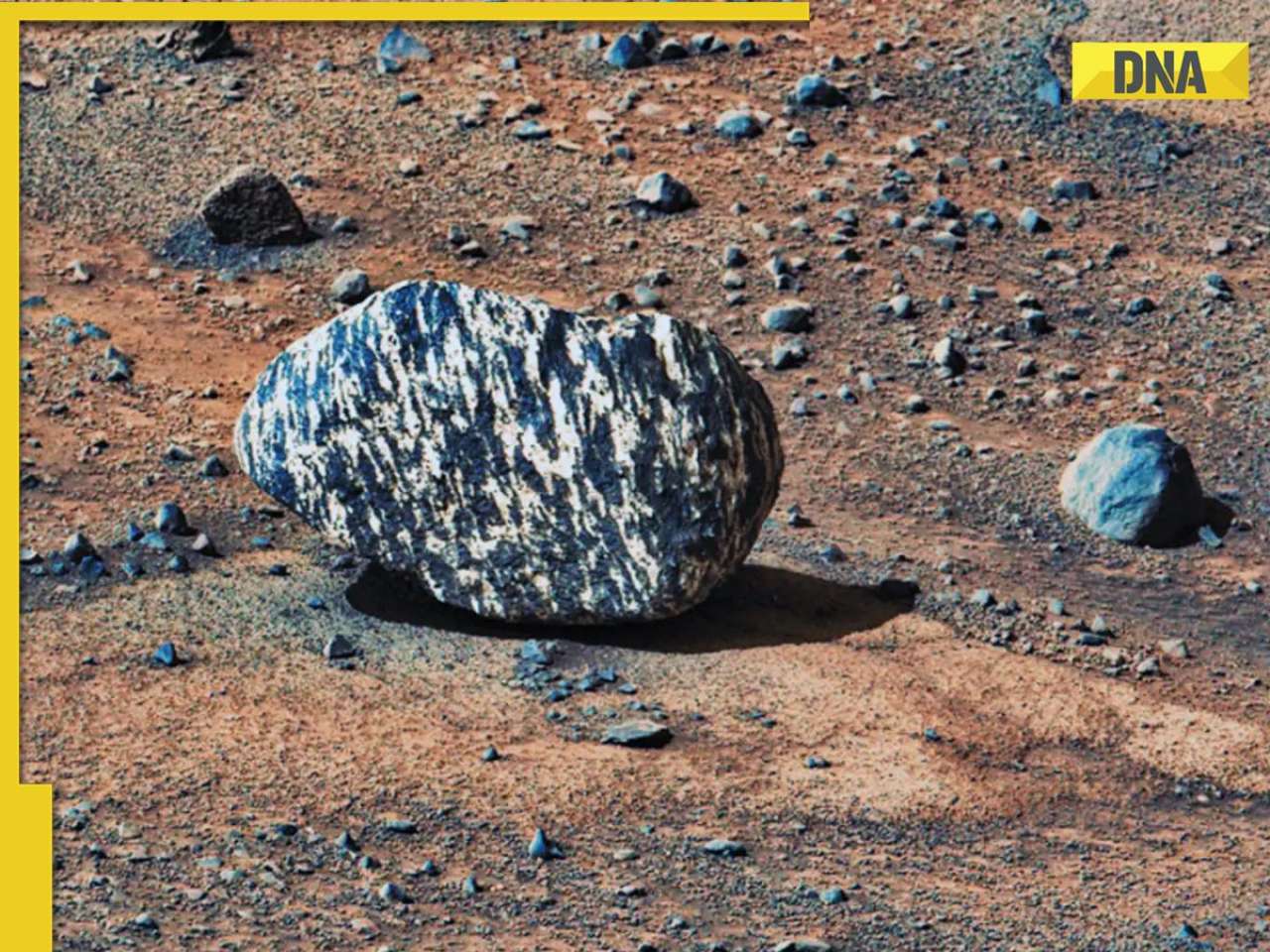 NASA’s rover discovers unusual 'Zebra-stripped' rock on...