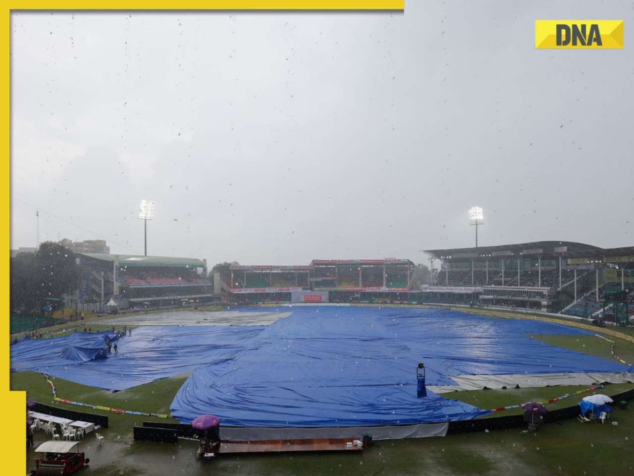 India vs Bangladesh 2nd Test: Rain forces early stumps on Day 1, BAN 107/3 in 35 overs