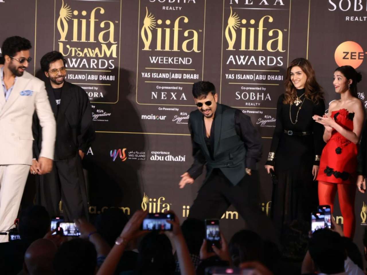 IIFA Awards 2024 Vicky Kaushal does Tauba Tauba with Shahid Kapoor