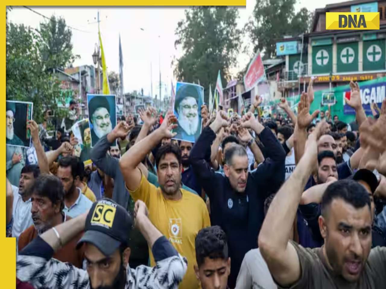 Protests erupt in J-K after Hezbollah Chief killing, Mehbooba Mufti calls him 'martyr' 