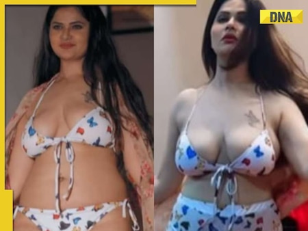 Lifestyle  XXX show actress Aabha Paul dances to popular Bollywood songs in sexy videos 