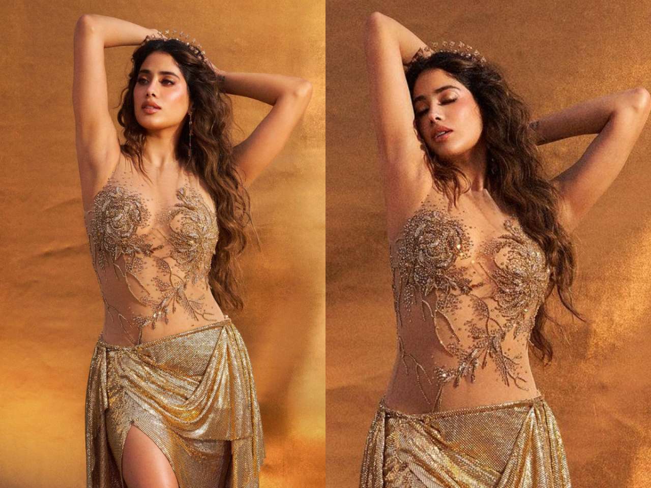 10 thirst trap pics of Janhvi Kapoor