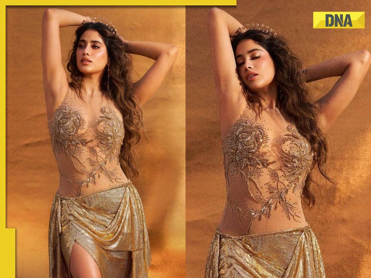 10 thirst trap pics of Janhvi Kapoor