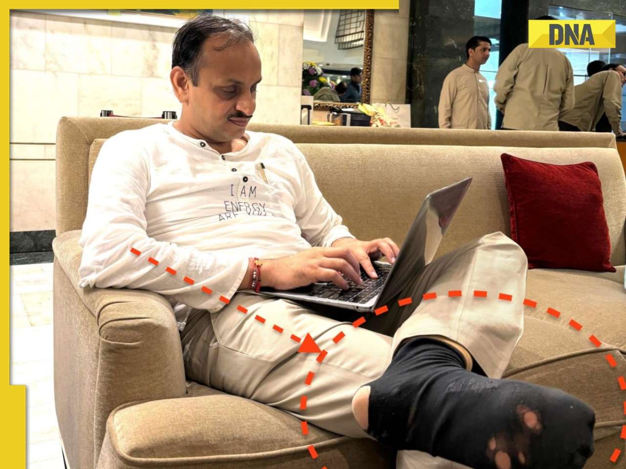 Who is Chetan Singh Solanki, 'Solar Man of India' whose pic wearing torn socks at 5-star hotel went viral?