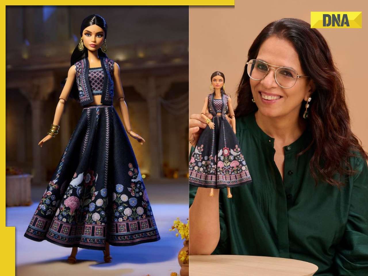 Indian designer Anita Dongre launches first Diwali barbie in Rajasthan-inspired lehenga