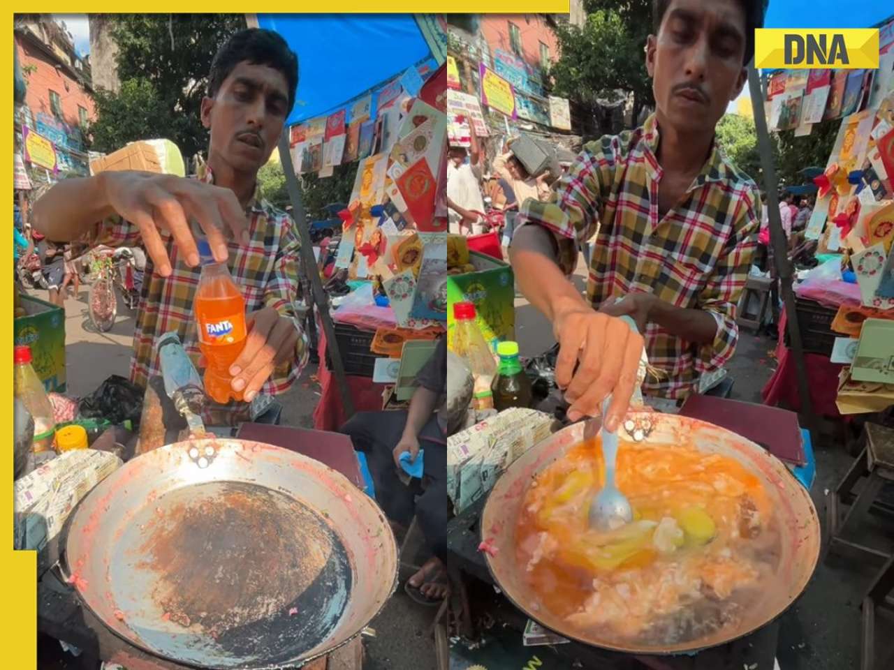 Kolkata street vendor Fanta anda bhurji sparks debate online, watch viral video