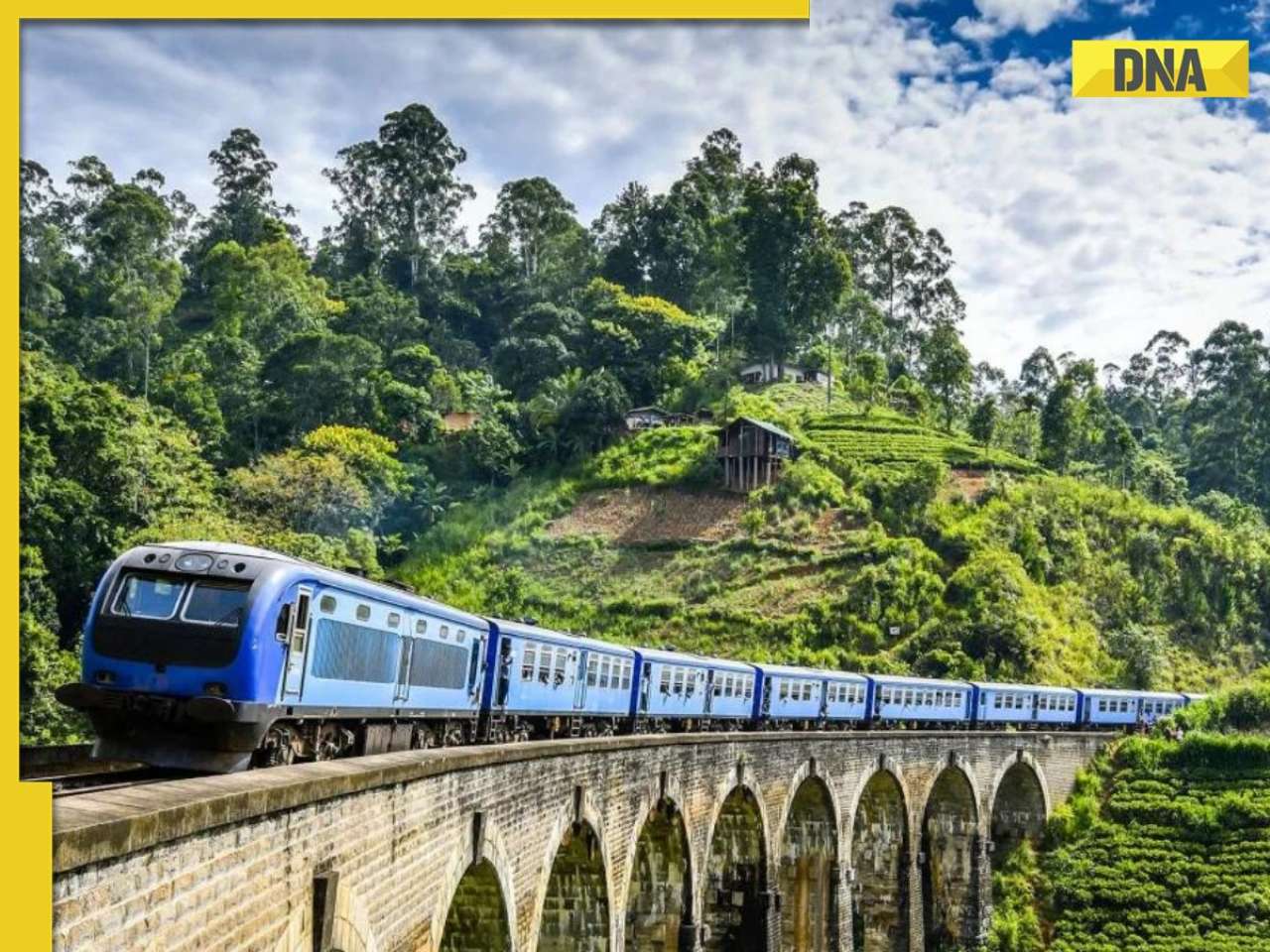 This is India's slowest train, passes through forests, 250 bridges, in 5 hours it covers a distance of...