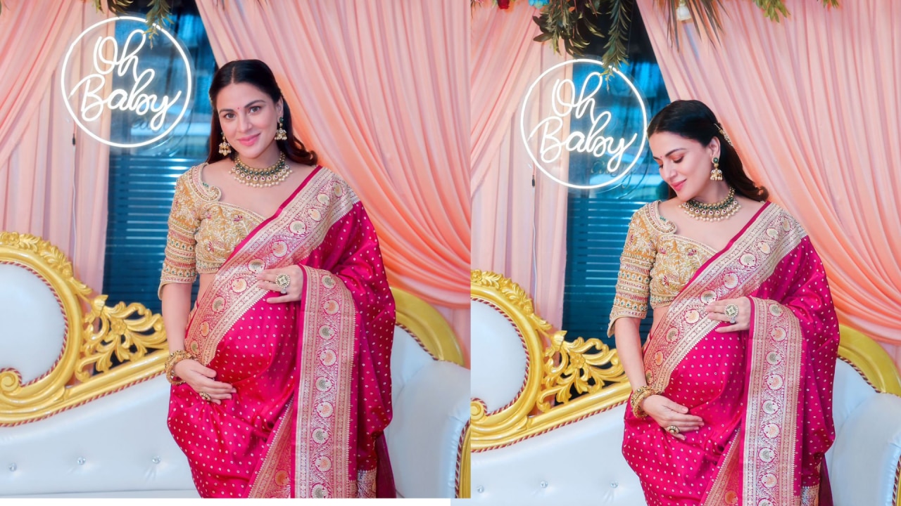 Shraddha Arya flaunts baby bump