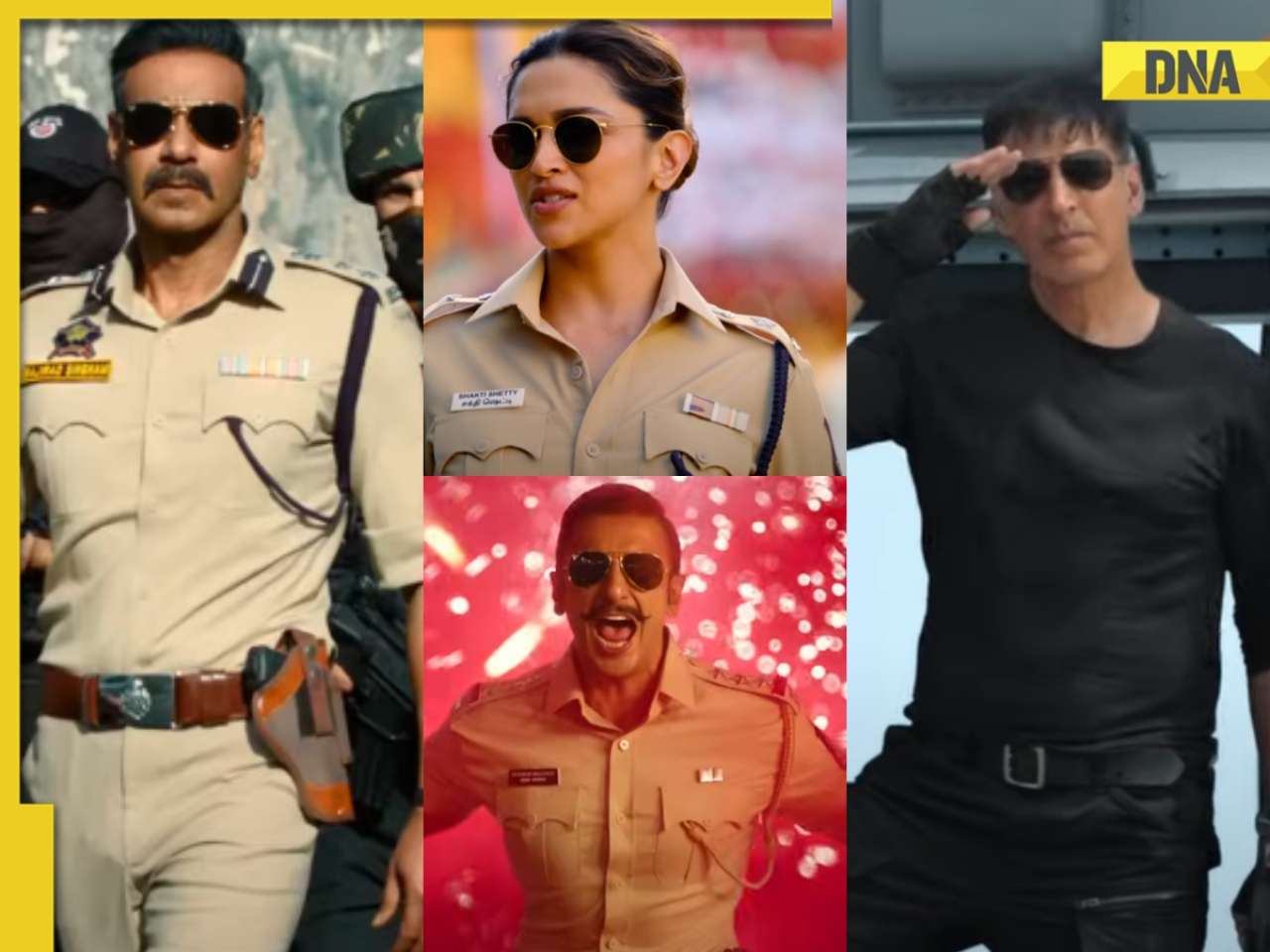 Ajay Devgn, Akshay Kumar, Ranveer Singh, Deepika Padukone, who gets the best entry scene in Singham Again trailer