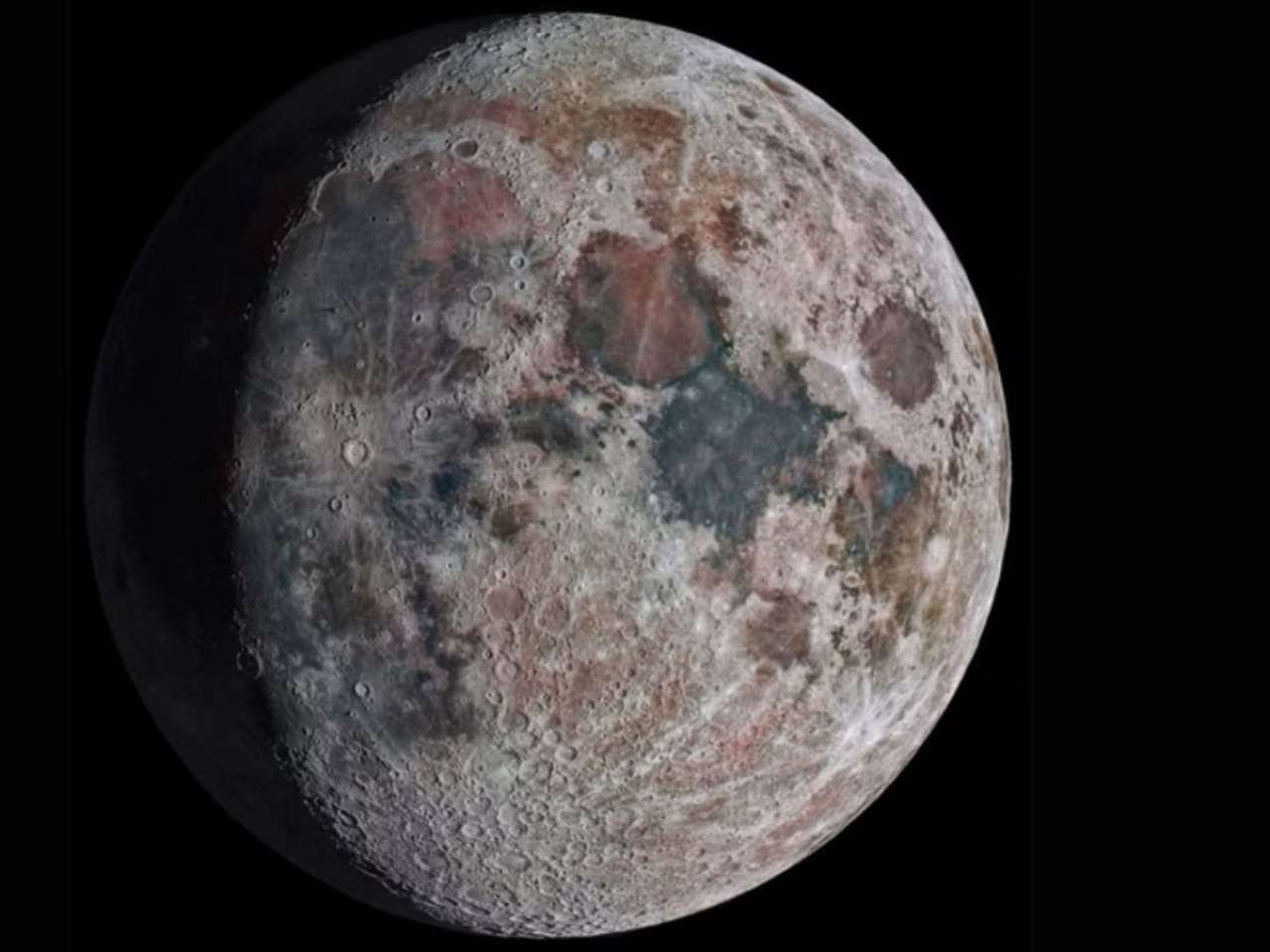 Stunning image of moon