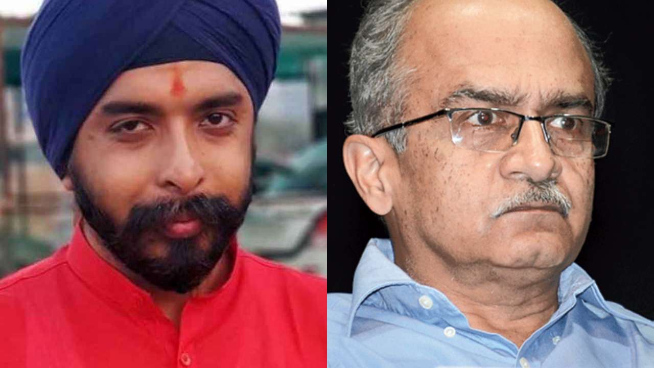 Tajinder Pal Singh Bagga slapped Prashant Bhushan