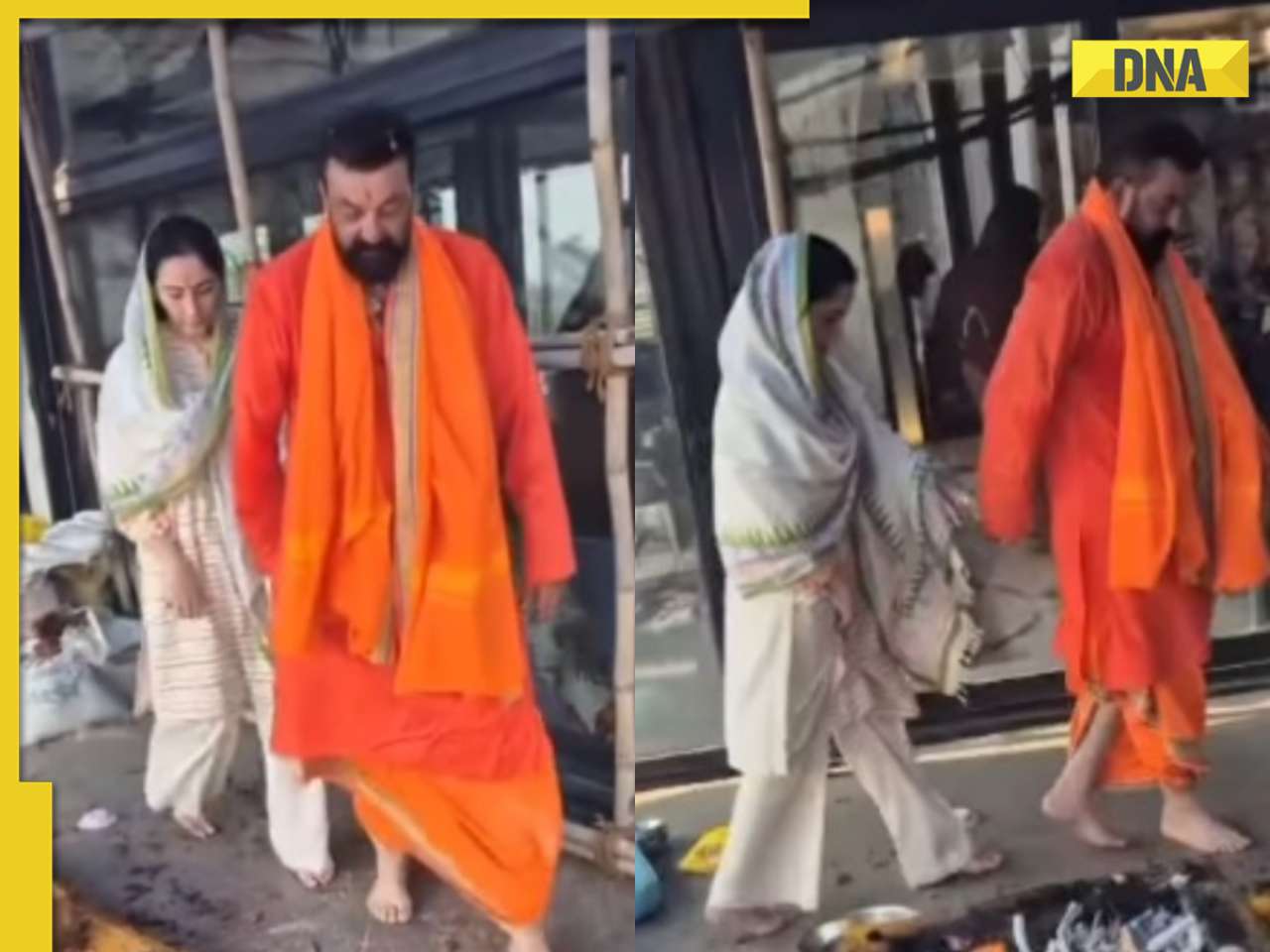 Sanjay Dutt gets married for the fourth time? Viral video shows 65-year-old actor taking pheras with...