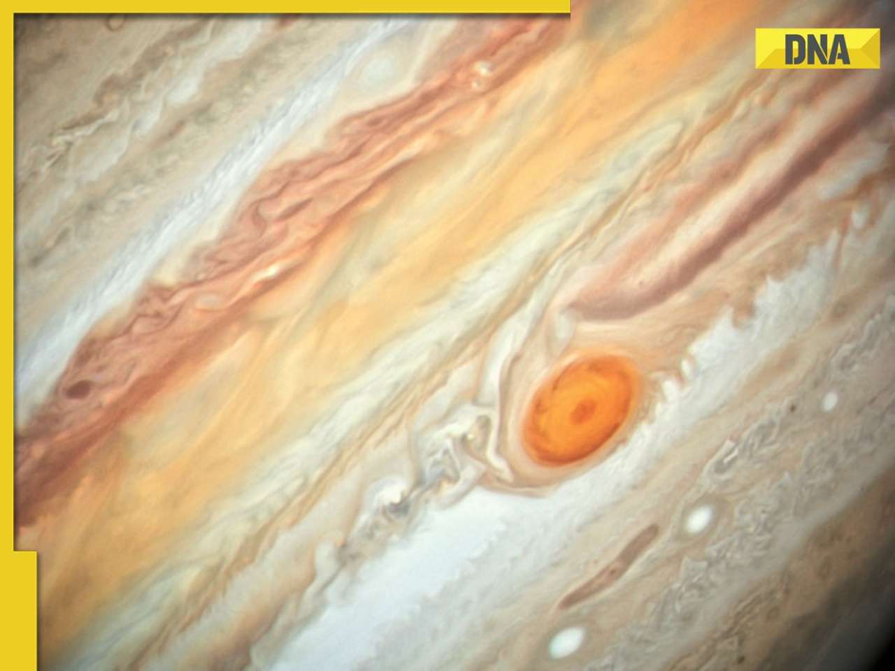 NASA's Hubble Space Telescope spots Jupiter's great Red Spot shaking like...