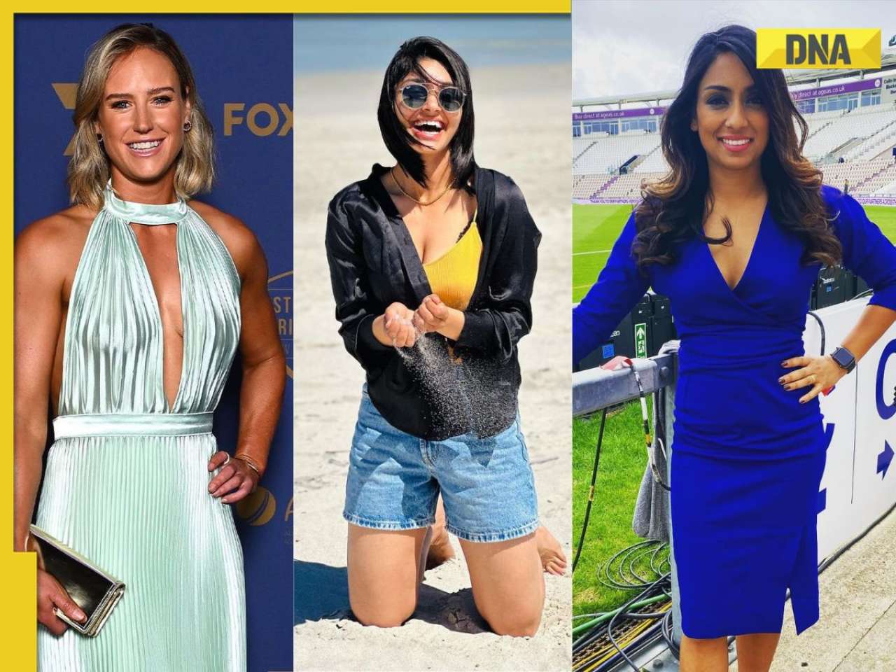 Glamorous female cricketers in the world