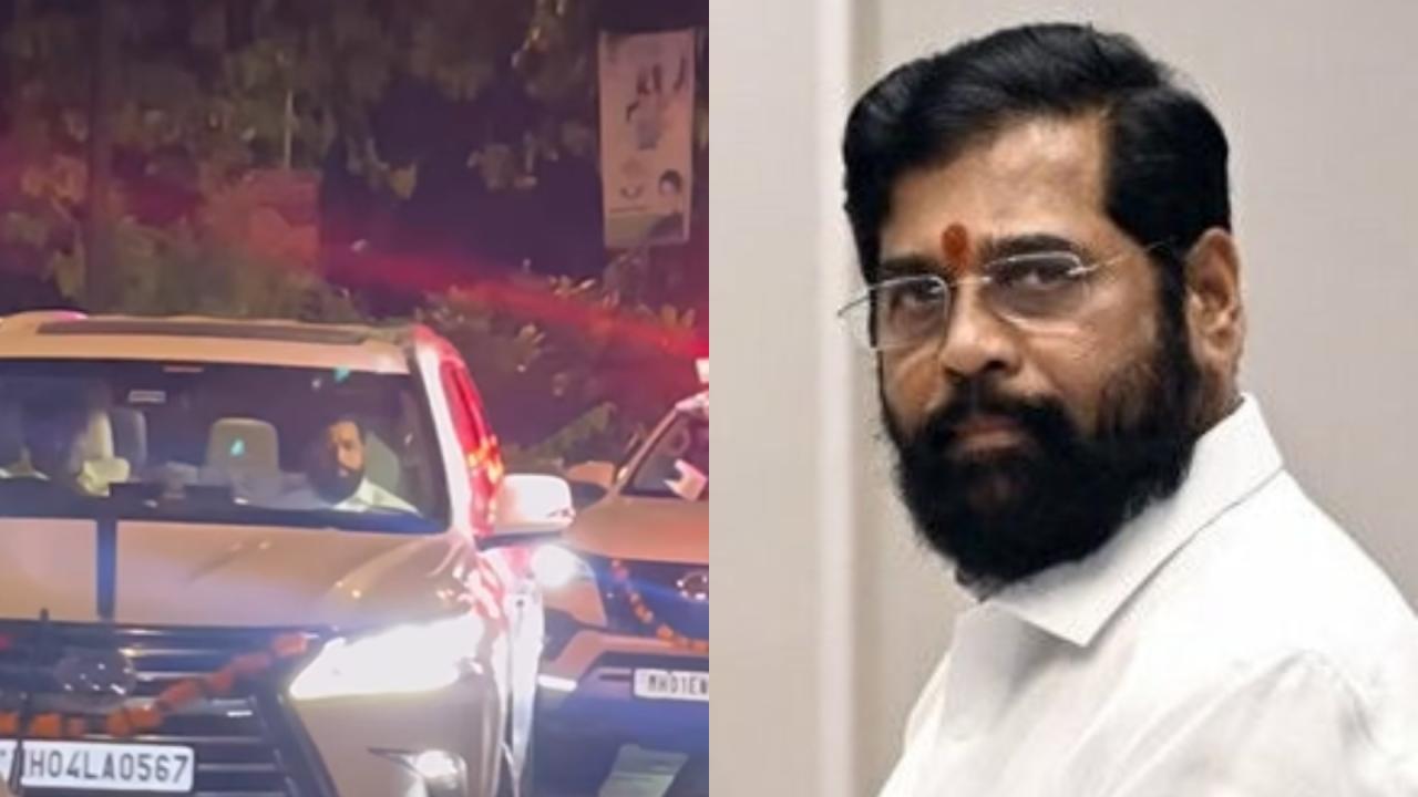 CM Eknath shinde Reaches Lilavati Hospital