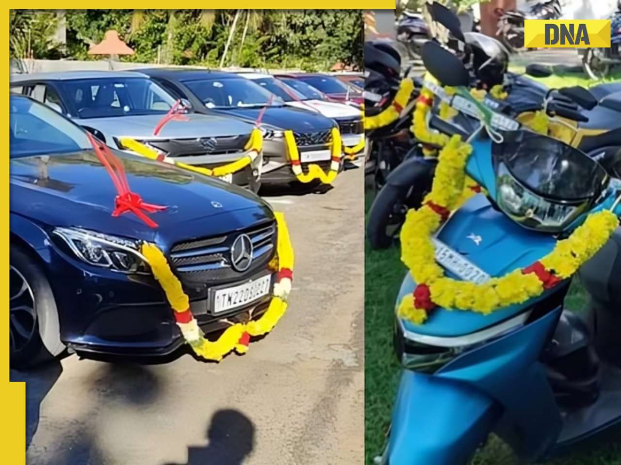 This IT company gifts Mercedes-Benz, Hyundai, Tata cars, bikes to employees as Diwali gift, reason is...