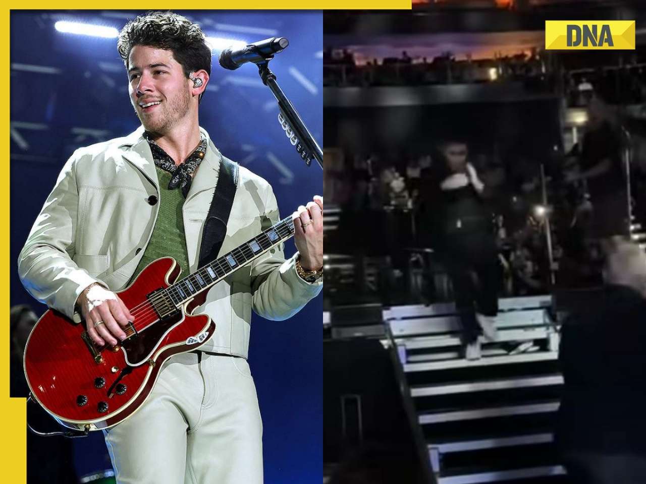 Watch: Nick Jonas in danger? Singer runs off stage, halts concert in Prague mid-way after a person...