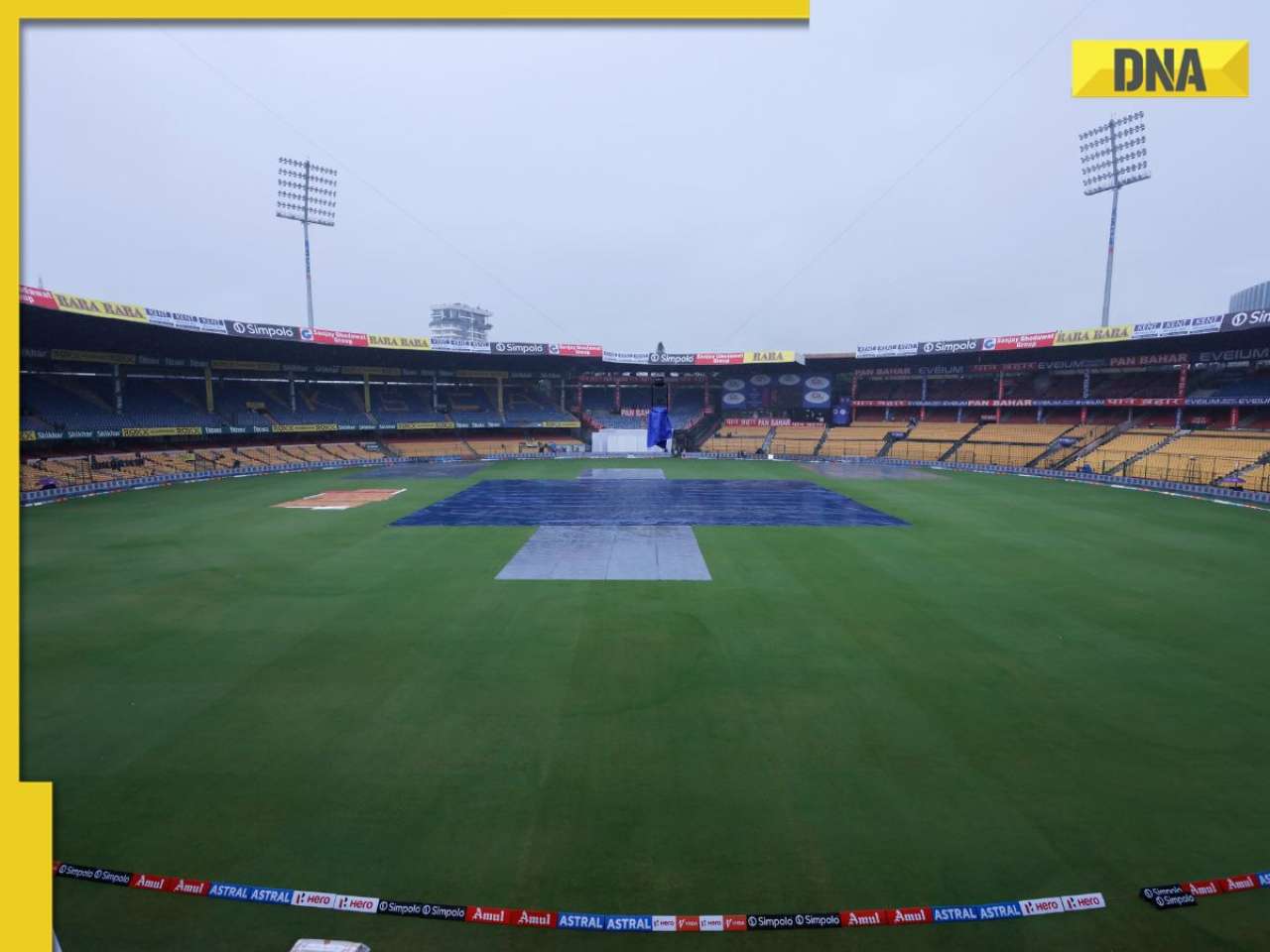 IND vs NZ: Day 1 of first Test between India and New Zealand called off due to rain in Bengaluru